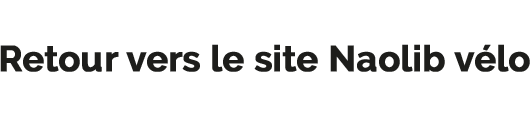 Retour vers le site Naolib vélo
